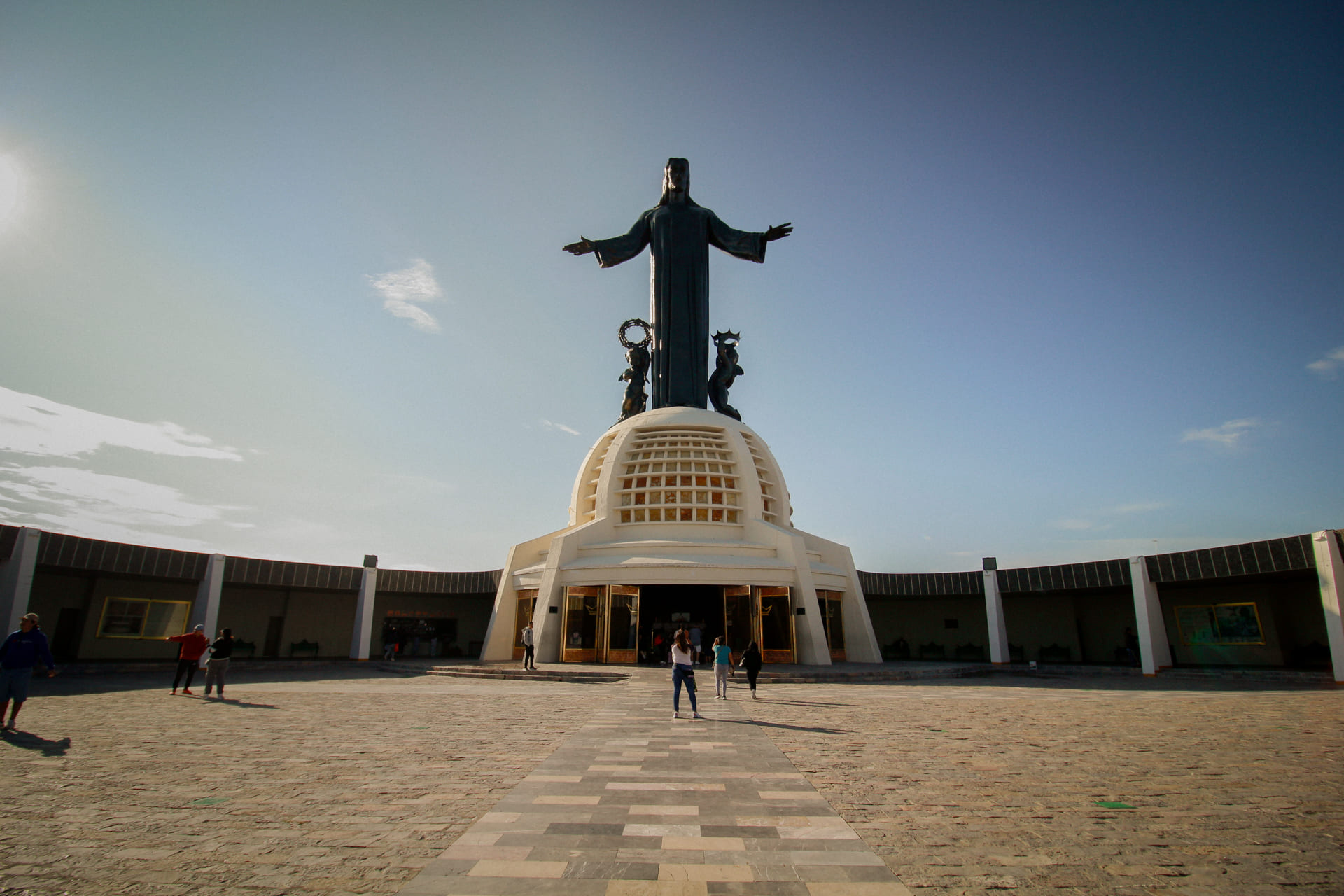 Cabalgata en Cristo Rey